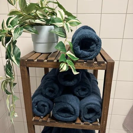 Sentrum Med Parkering דירה *